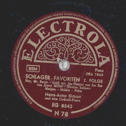 Hans-Arno Simon - Schlager-Favoriten Folge I und II