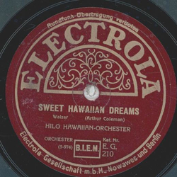 Hilo Hawaiian-Orchester - Sweet Hawaiian Dreams / Hawaiian Sunset
