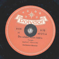 Musikanten-Quartett - Die wilden Rosen blhn / Deinen...