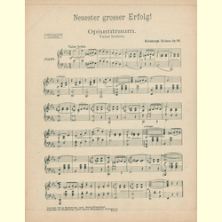 Notenheft / music sheet - Was Blumen trumen
