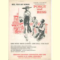 Notenheft / music sheet - Bess, you is my woman