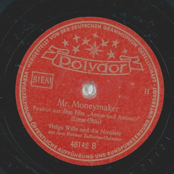 Helga Wille und die Nicolets - Die Spieluhr meiner Mutter / Mr. Moneymaker