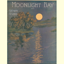 Notenheft / music sheet - Moonlight Bay