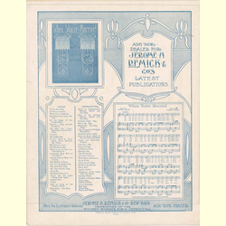 Notenheft / music sheet - Moonlight Bay