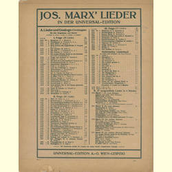 Notenheft / music sheet - Waldseligkeit