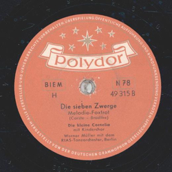Die kleine Cornelia - Schneeflckchen fall ganz sacht / Die sieben Zwerge
