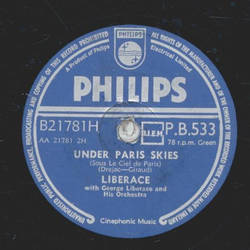 Liberace - Sincerely Yours / Under Paris Skies
