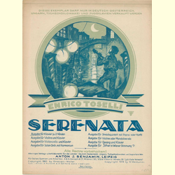 Notenheft / music sheet - Serenata