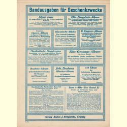 Notenheft / music sheet - Serenata