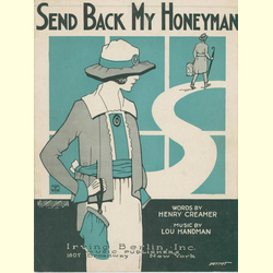 Notenheft / music sheet - Send Back My Honeyman