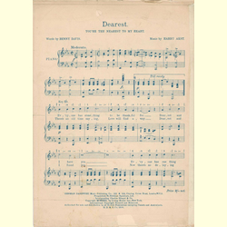 Notenheft / music sheet - Teddy Bear