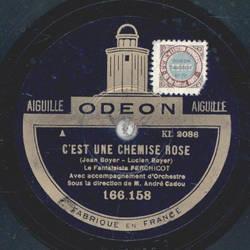Perchicot - Cest une Chemise Rose / Quand on est Jeune