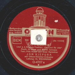 Jan Kiepura - Oh Madonna! / Ninon