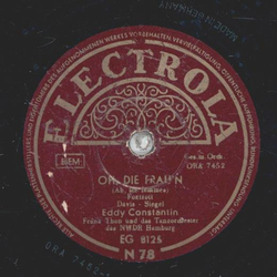 Eddy Constantin - Oh, die Fraun / Jeder macht mal eine Pause