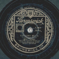 Bing Crosby - Country Style / Domino