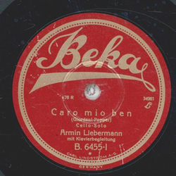 Armin Liebermann - Caro mio ben / Largo