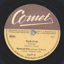 Bernhard Ette - Chianti-Lied / Ciribiribin