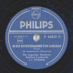 Die singenden Seesterne - In der roten Schaenke von Sansibar / Das Schifferklavier