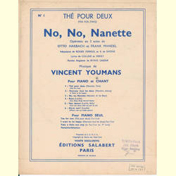 Notenheft / music sheet - The Pour Deux