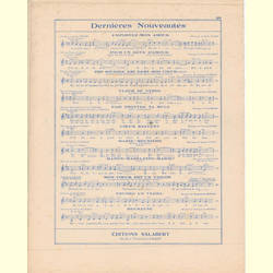 Notenheft / music sheet - The Pour Deux