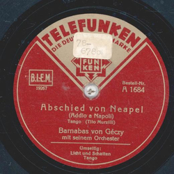 Barnabas von Geczy - Licht und Schatten / Abschied von Neapel