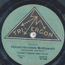Künstler-Orchester: Geza Komer - Heinzelmännchens...