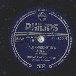 Thomas Wendlinger - Bauernfrühstück / Halbwalzer