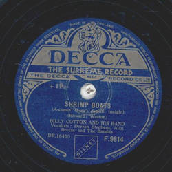 Billy Cotton - That Ever Loning Rag / Shrimp Boats