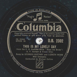 Georges Guetary, Lizbeth Webb - This Is My Lovely Day / I Was Never Kissed Before