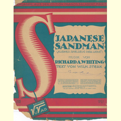 Notenheft / music sheet - Japanese Sandman