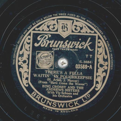 Bing Crosby And The Andrew Sisters - Theres A Fellow...