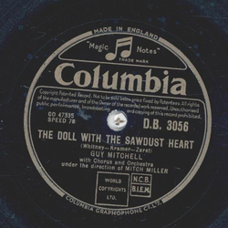 Guy Mitchell - Theres A Pawnshop On The Corner In Pittsburgh, Pennsylvania / The Doll With The Sawdust Heart