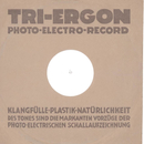 Original TriErgon Cover für 25er Schellackplatten