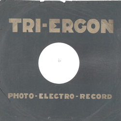 Original TriErgon Cover fr 25er Schellackplatten A1 C