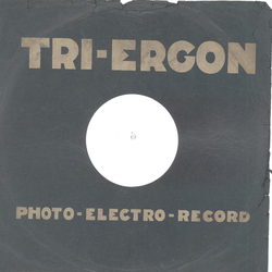 Original TriErgon Cover fr 25er Schellackplatten A1 C