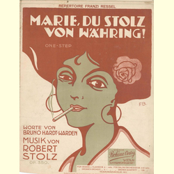 Notenheft / music sheet - Marie, du Stolz von Whring