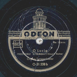 Odeon-Tanz-Orchester - Am Abend auf der Heide / O Lucia