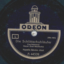 Kapelle Sándor Józsi - Die Schlittschuhläufer / Estudiantina