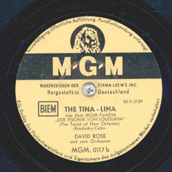 David Rose - The Tina-Lina / Embraceable you