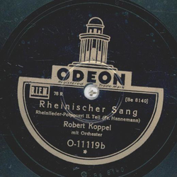 Robert Koppelt - Rheinischer Sang, Rheinlieder-Potpourri Teil I und II