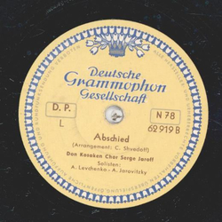 Don Kosaken Chor - Wolgaschlepper / Abschied