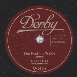 Orchester - Die Post im Walde / Schwarzwlder Spieluhren