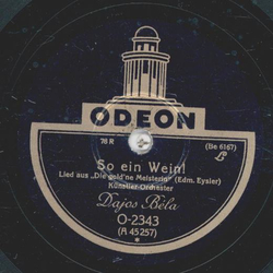 Dajos Bla - So ein Wein / Du lieber alter Stephansturn