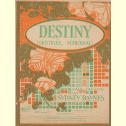 Notenheft / music sheet - Destiny-Schicksal-Destinee
