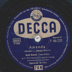 Rudi Knabl - El Pino / Amanda