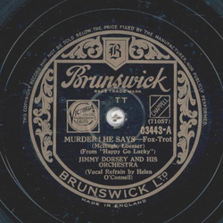 Jimmy Dorsey - Murder He Says / Lets Get Lost