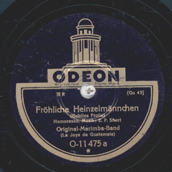 Original-Marimba-Band - Frhliche Heinzelmnnchen / Tanzende Teepuppe 