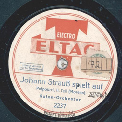 Salon-Orchester - Johann Strau spielt auf, Potpourri Teil I und II