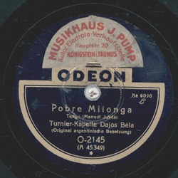 Dajos Béla - Pobre Milonga / El Olivo