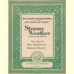 Notenheft / music sheet - Stormy Weather